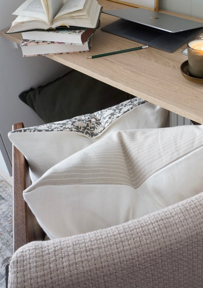 TORI Bolster (CHARCOAL)| Cushion Cover